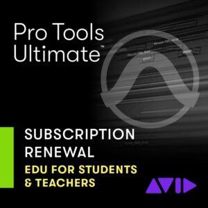 AVID Pro Tools Ultimate Annual Paid Annual Subscr EDU RENEWAL