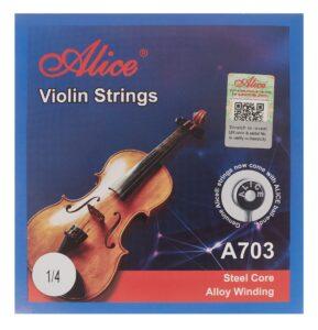 Alice A703 Basic Violin Strings 1/4