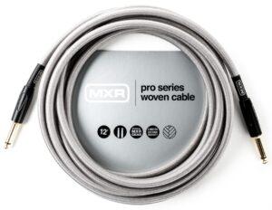 Dunlop MXR Woven Cable Silver 12ft