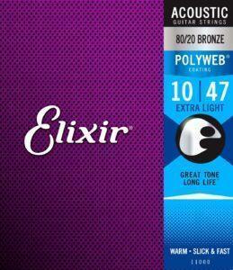 Elixir Polyweb 80/20 Bronze Extra Light