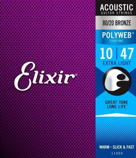 Elixir Polyweb 80/20 Bronze Extra Light