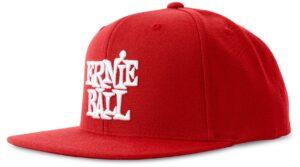 Ernie Ball Stacked Logo Hat Red