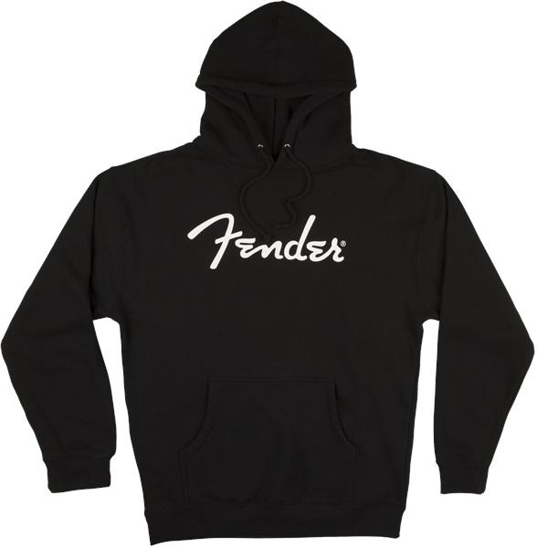 Fender Logo Hoodie Black XL