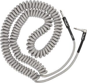 Fender Professional 30' Coil Cable White Tweed
