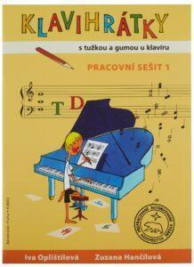 KN Klavihrátky - s tužkou a gumou u klavíru - pracovní sešit 1