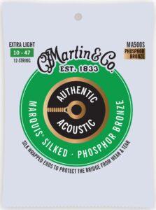 Martin Authentic Marquis 92/8 Phosphor Bronze 12-String Extra Light