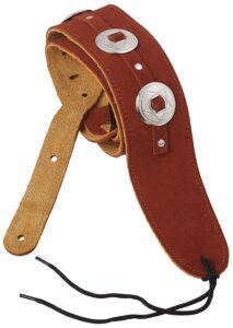 Perri's Leathers 298 Suede Conchos Brown