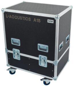 Razzor Cases L-Acoustics 2x A15 Wide nebo A15 Wide+Focus