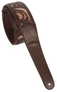 Taylor Vegan Leather Strap Chocolate Brown Sequin