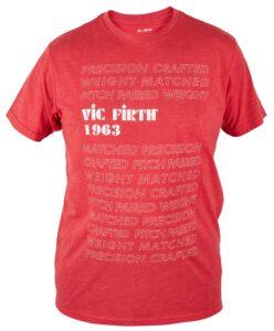 Vic Firth 1964 Red Graphic Tee M
